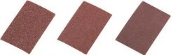 Flex-tools Accessoires Feuille Abrasive 39 X 60 Mm 258299 Papier De Verre Velcro 39 X 60 Mm Grain P60