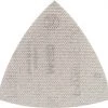 Bosch Bleu Accessoires Feuille Abrasive 93 X 93 Mm Delta 2608900717 Filet De Ponçage Expert M480 Pour Ponceuses Delta 93 Mm, K100, 5 Pièces