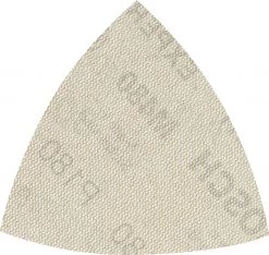 Bosch Bleu Accessoires Feuille Abrasive 93 X 93 Mm Delta 2608900720 Filet De Ponçage Expert M480 Pour Ponceuses Delta 93 Mm, K180, 5 Pièces
