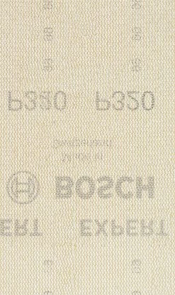 Bosch Bleu Accessoires Feuille Abrasive 80 X 133 Mm 2608900741 Filet De Ponçage Expert M480 Pour Ponceuses à Orbite Aléatoire 80 X 133 Mm, K320, 10 Pièces
