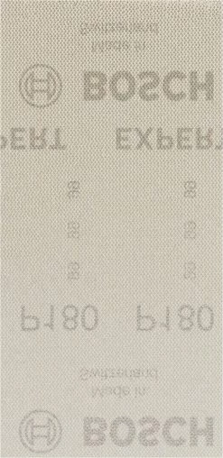 Bosch Bleu Accessoires Feuille Abrasive 93 X 186 Mm 2608900756 Filet De Ponçage Expert M480 Pour Ponceuses à Orbite Aléatoire 93 X 186 Mm, K180, 50 Pièces