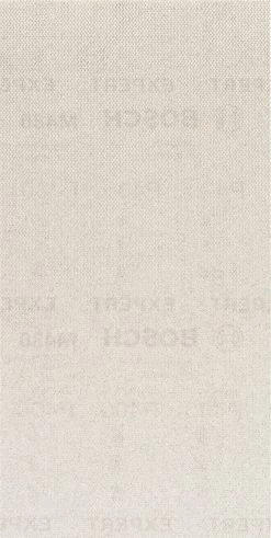 Bosch Bleu Accessoires Feuille Abrasive 115 X 230 Mm 2608900762 Filet De Ponçage Expert M480 Pour Ponceuses à Orbite Aléatoire 115 X 230 Mm, K100, 10 Pièces