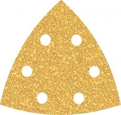 Bosch Bleu Accessoires Feuille Abrasive 93 X 93 Mm Delta 2608900823 Expert C470 Papier Abrasif Pour Ponceuses Delta 93 Mm, K40 5-pièces
