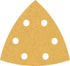 Bosch Bleu Accessoires Feuille Abrasive 93 X 93 Mm Delta 2608900824 Expert C470 Papier Abrasif Pour Ponceuses Delta 93 Mm, K60 5 Pièces