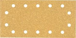 Bosch Bleu Accessoires Feuille Abrasive 115 X 230 Mm 2608900860 Expert C470 Papier Abrasif 14 Trous 115 X 230 Mm, K40 10 Pièces