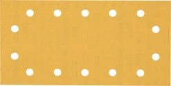 Bosch Bleu Accessoires Feuille Abrasive 115 X 230 Mm 2608900865 Expert C470 Papier Abrasif 14 Trous 115 X 230 Mm, K240 10 Pièces