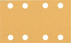 Bosch Bleu Accessoires Feuille Abrasive 80 X 133 Mm 2608900880 Expert C470 Papier De Verre Avec 8 Trous 80 X 133 Mm, K100 10 Pcs.