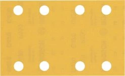 Bosch Bleu Accessoires Feuille Abrasive 80 X 133 Mm 2608900885 Expert C470 Papier De Verre Avec 8 Trous 80 X 133 Mm, K400 10 Pcs.