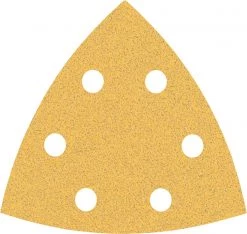 Bosch Bleu Accessoires Feuille Abrasive 93 X 93 Mm Delta 2608900928 Expert C470 Papier Abrasif Pour Ponceuses Delta 93 Mm, K80 50 Pièces