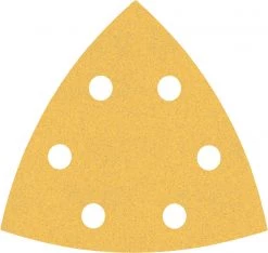 Bosch Bleu Accessoires Feuille Abrasive 93 X 93 Mm Delta 2608900930 Expert C470 Papier Abrasif Pour Ponceuses Delta 93 Mm, K120 50 Pièces