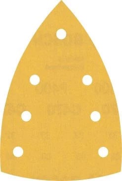 Bosch Bleu Accessoires Feuille Abrasive 100 X 150 Mm Delta 2608901167 Expert C470 Papier Abrasif 7 Trous Pour Multisanders 100 X 150 Mm, K400 10 Pcs.