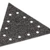 Flex-tools Accessoires Feuille Abrasive 280 X 280 Mm Driehoek 350095 Papier De Verre SelectFlex Triangle P16, 10pcs -Feuilles de ponçage Soldes 350095 papier de verre selectflex triangle p16 10pcs
