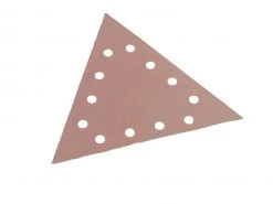 Flex-tools Accessoires Feuille Abrasive 280 X 280 Mm Driehoek 370940 Papier De Verre Select, Triangulaire, P 40, 20 Pcs.