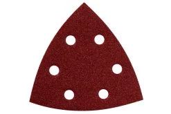 Metabo Accessoires Feuille Abrasive 93 X 93 Mm Delta 624947000 5 Feuilles Abrasives Orbitales 93x93 Mm,P 320,H+M,DS