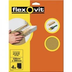 Flexovit Feuille Abrasive 230 X 280 Mm 63642558237 A700 Feuille Abrasive 230 X 280 P40 Universal 25 Pièces