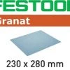 Festool Accessoires Feuille Abrasive 230 X 280 Mm Abrasif 230x280 P240 GR/10 Granat 201264 -Feuilles de ponçage Soldes abrasif 230x280 p240 gr 10 granat 201264
