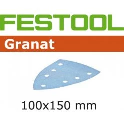Festool Accessoires Feuille Abrasive 100 X 150 Mm Delta Abrasif STF DELTA/7 P100 GR/100 Granat 499630