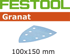 Festool Accessoires Feuille Abrasive 100 X 150 Mm Delta Abrasif STF DELTA/7 P40 GR/10 Granat 497131