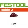 Festool Accessoires Feuille Abrasive 93 X 93 Mm Delta Abrasif STF V93/6 P180 RU2/50 Rubin 2 499167 -Feuilles de ponçage Soldes abrasif stf v93 6 p180 ru2 50 rubin 2 499167
