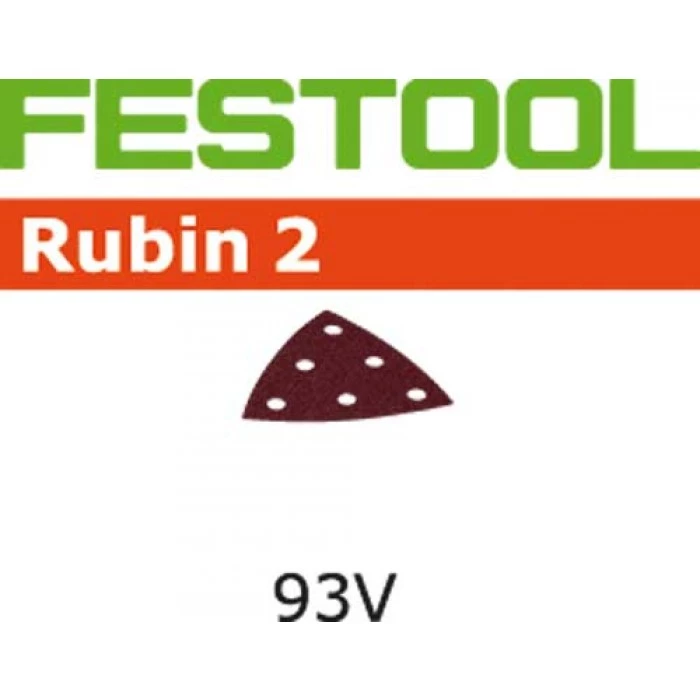 Festool Accessoires Feuille Abrasive 93 X 93 Mm Delta Abrasif STF V93/6 P60 RU2/50 Rubin 2 499162 3 Festool Accessoires Feuille Abrasive 93 X 93 Mm Delta Abrasif STF V93/6 P60 RU2/50 Rubin 2 499162