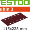 Festool Accessoires Feuille Abrasive 115 X 228 Mm Abrasifs STF 115X228 P180 RU2/50 Rubin 2 499036 2 Festool Accessoires Feuille Abrasive 115 X 228 Mm Abrasifs STF 115X228 P180 RU2/50 Rubin 2 499036 -Feuilles de ponçage Soldes abrasifs stf 115x228 p180 ru2 50 rubin 2 499036