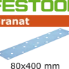 Festool Accessoires Feuille Abrasive 80 X 400 Mm Abrasifs STF 80x400 P320 GR/50 Granat 497164 -Feuilles de ponçage Soldes abrasifs stf 80x400 p320 gr 50 granat 497164