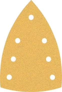 Bosch Bleu Accessoires Feuille Abrasive 100 X 150 Mm Delta Expert C470 Feuille Abrasive à 7 Trous Pour Perceuse 10 Pièces