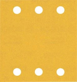 Bosch Bleu Accessoires Feuille Abrasive 115 X 107 Mm Expert C470 Feuille Abrasive Avec 6 Trous 115 X 107 Mm