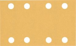 Bosch Bleu Accessoires Feuille Abrasive 80 X 133 Mm Expert C470 Feuilles Abrasives à 8 Trous, K120