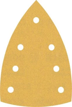 Bosch Bleu Accessoires Feuille Abrasive 100 X 150 Mm Delta Expert C470 Papier Abrasif 7 Trous Pour Multisanders