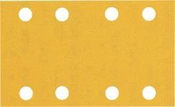 Bosch Bleu Accessoires Feuille Abrasive 80 X 133 Mm Feuille Abrasive à 8 Trous Expert C470, K240 (10 Pièces)