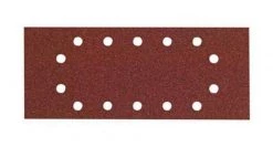 Makita Accessoires Feuille Abrasive 115 X 280 Mm Feuille Abrasive K150 115 X 280 Rouge Perforée - 10 Pièces