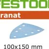 Festool Accessoires Feuille Abrasive 100 X 150 Mm Delta Granat DTS P80 + P120 + P180 + P240 SET Abrasif DTS400 TNDTSGR01 -Feuilles de ponçage Soldes granat dts p80 p120 p180 p240 set abrasif dts400 tndtsgr01