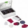 Festool Accessoires Feuille Abrasive 80 X 133 Mm Granat RTS P80 + P120 + P180 + P240 SET Abrasif + Systainer RTS 400 TNRTS400GRSYS01 -Feuilles de ponçage Soldes granat rts p80 p120 p180 p240 set abrasif systainer rts 400 tnrts400grsys01