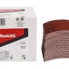 Makita Accessoires Feuille Abrasive 102 X 114 Mm P-42416 Feuille Abrasive 114x102 K40 Velcro Rouge 50 Pièces -Feuilles de ponçage Soldes p 42416 feuille abrasive 114x102 k40 velcro rouge 50 pieces