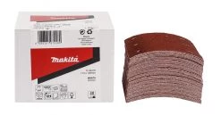 Makita Accessoires Feuille Abrasive 102 X 114 Mm P-42416 Feuille Abrasive 114x102 K40 Velcro Rouge 50 Pièces