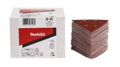 Makita Accessoires Feuille Abrasive 94 X 94 Mm Delta P-42597 Feuille Abrasive 3-K 94 K40 Velcro Rouge 50 Pièces