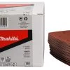 Makita Accessoires Feuille Abrasive 94 X 94 Mm Delta P-42656 Feuille Abrasive 94 X 94 K180 Rouge Velcro 50 Pièces -Feuilles de ponçage Soldes p 42656 feuille abrasive 94 x 94 k180 rouge velcro 50 pieces